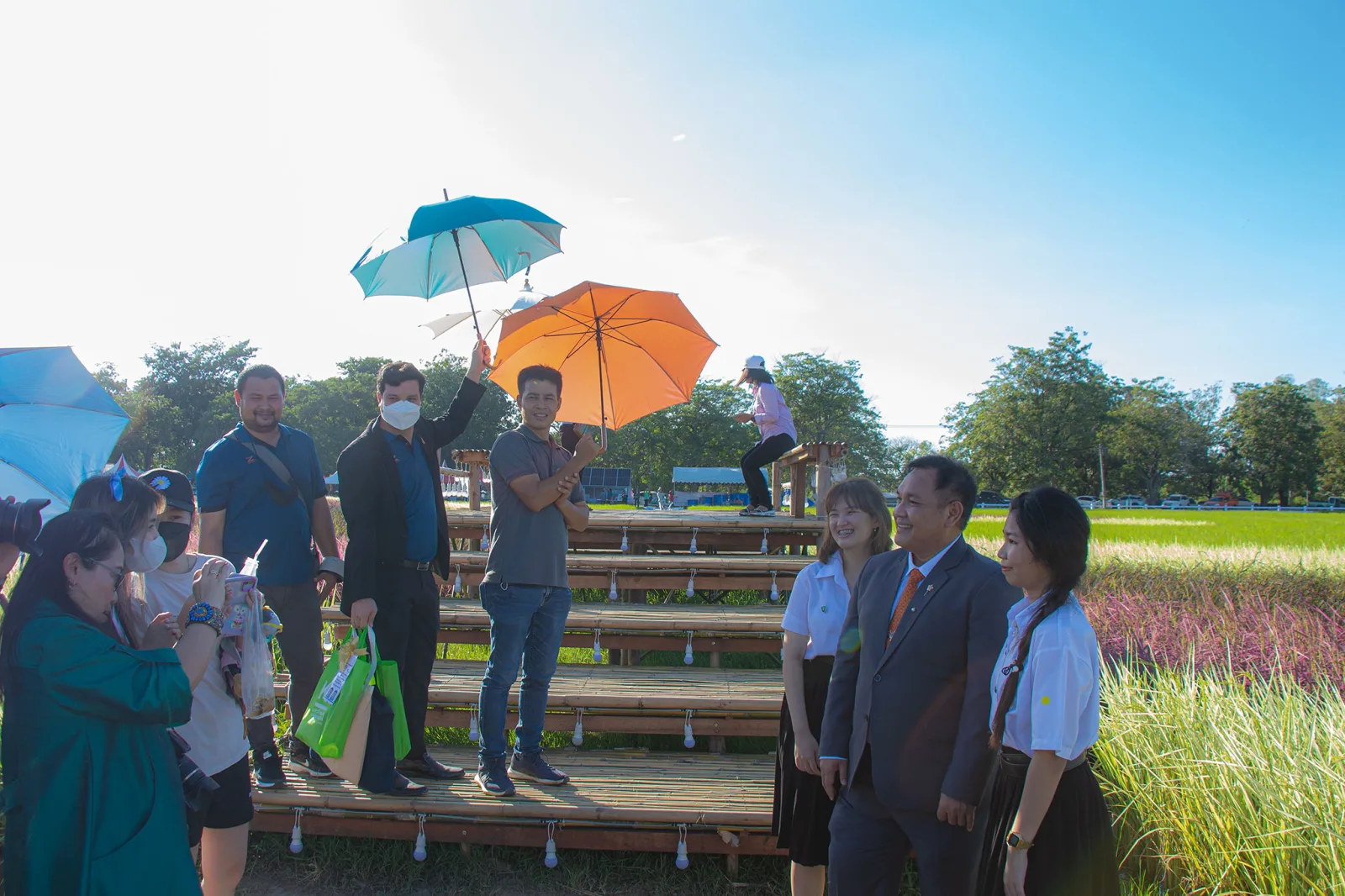 Director of the Rice Science Center Welcomes Dr. Jongrak Watcharinrat, President of Kasetsart University