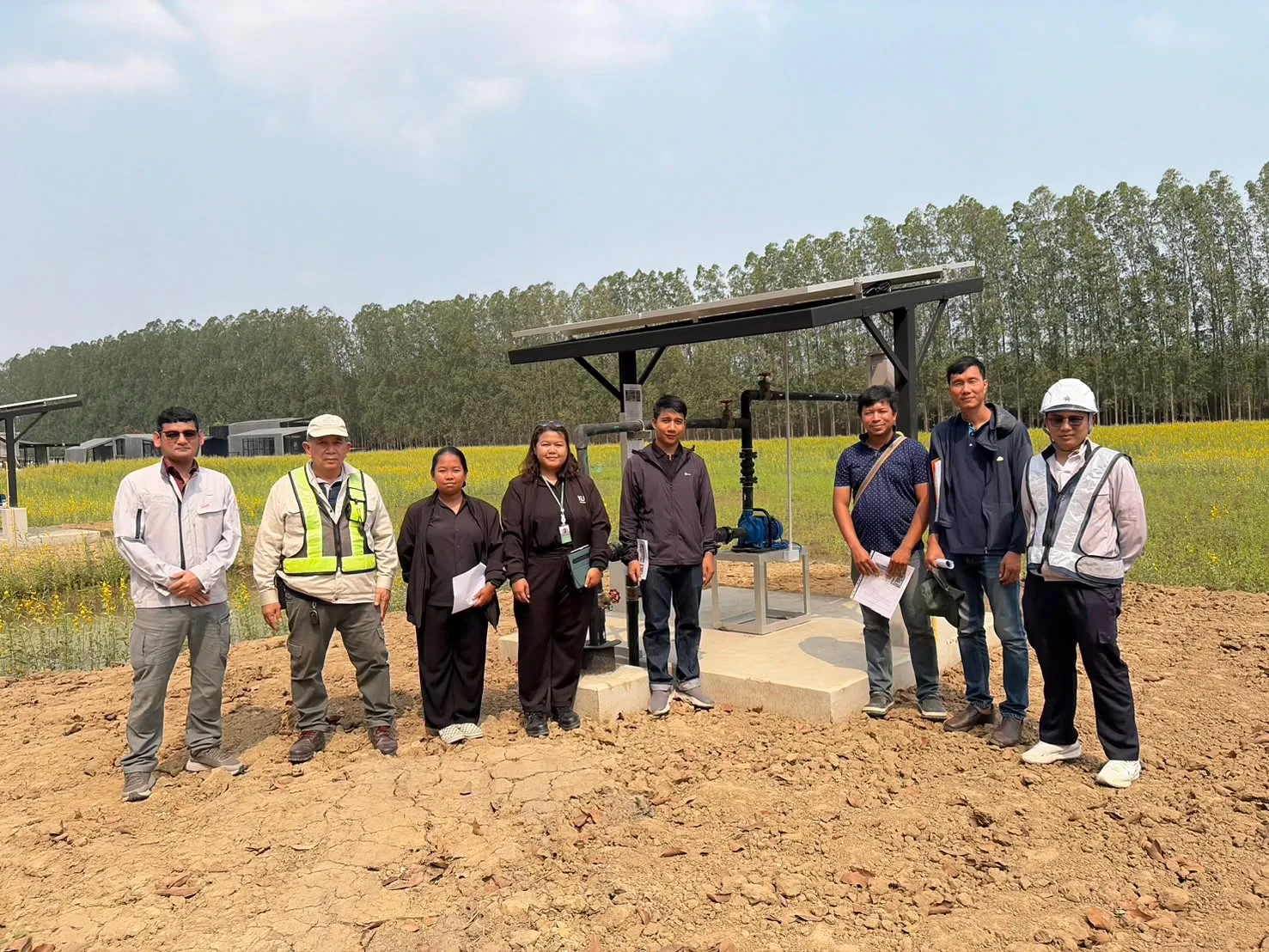 Rice Science Center Holds Training on Using “New Pla Kun” to Strengthen Sustainable Water Management