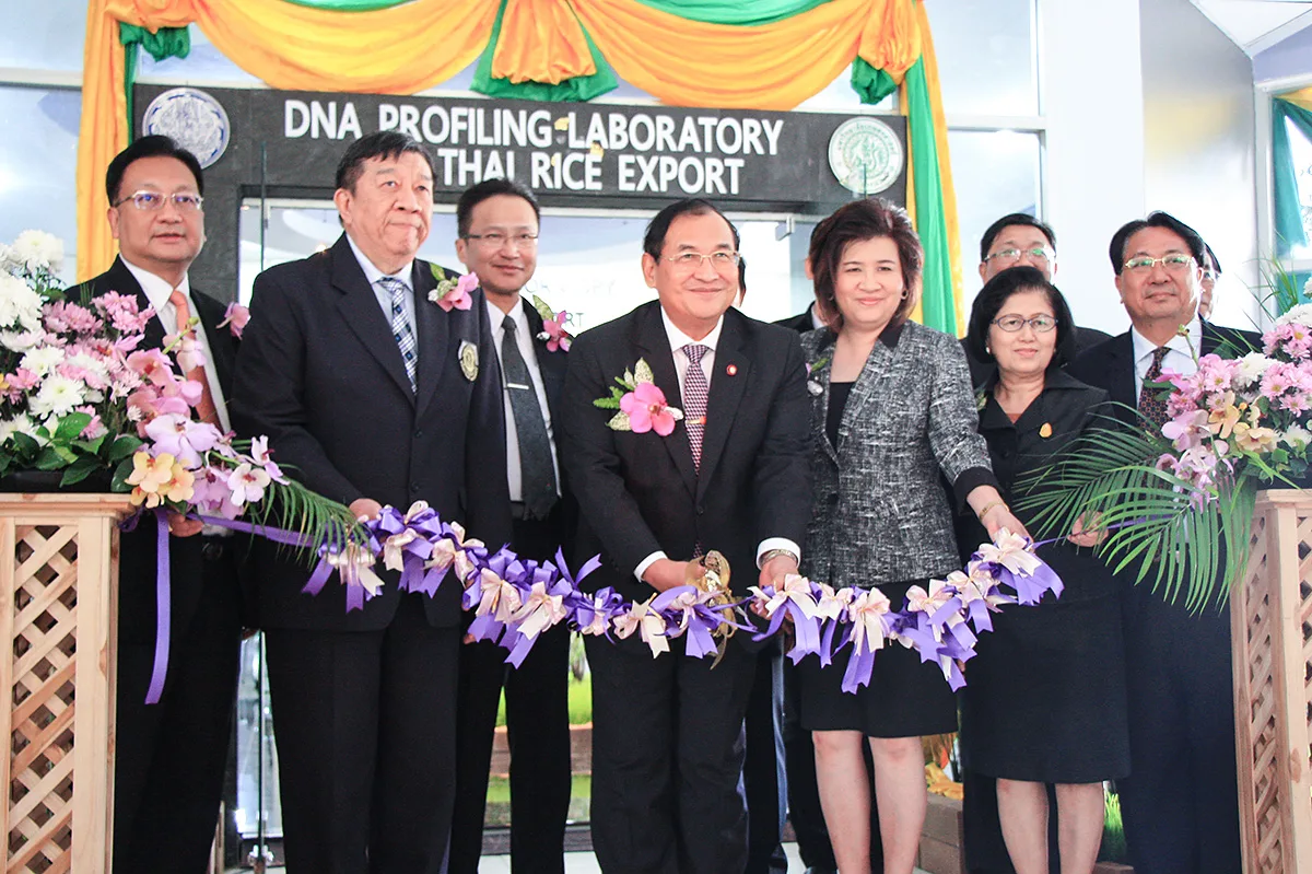 Opening of the DNA Profiling Laboratory for Thai Rice Export