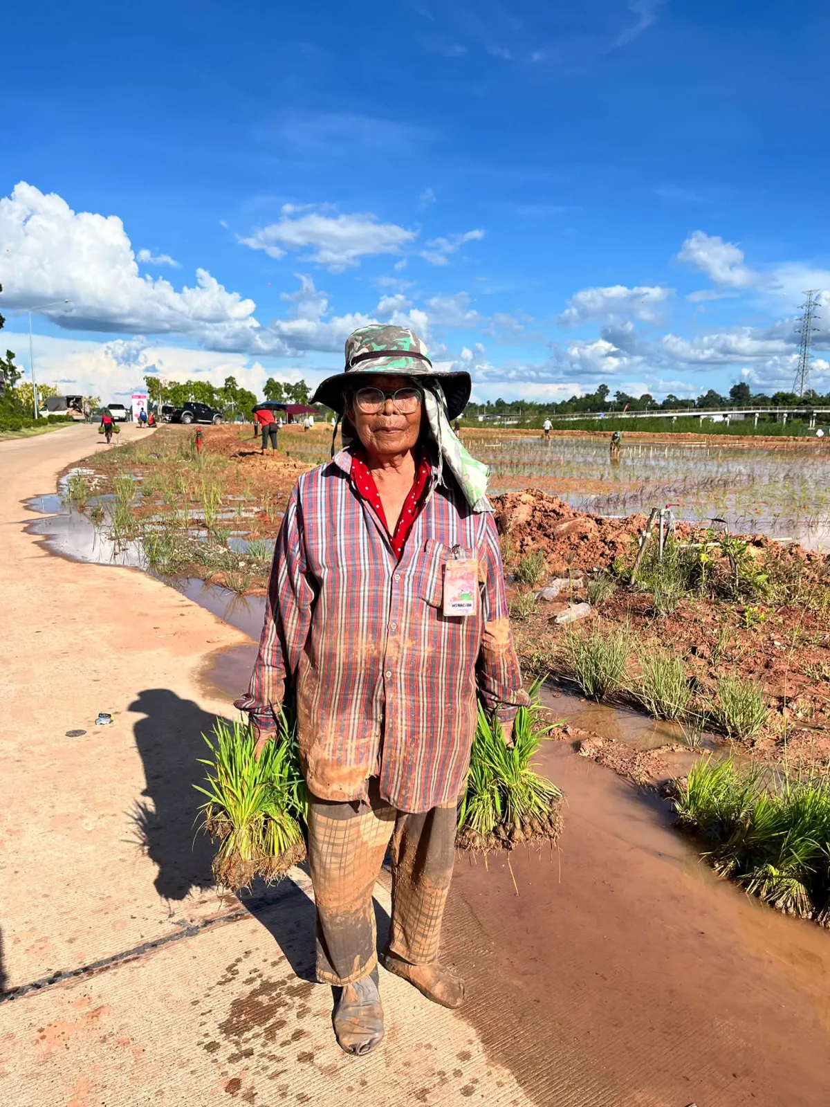 "Land managers… who do not work in air-conditioned rooms. Seedlings in hand are an investment that creates life, and mud stains are the work clothes of true practitioners…