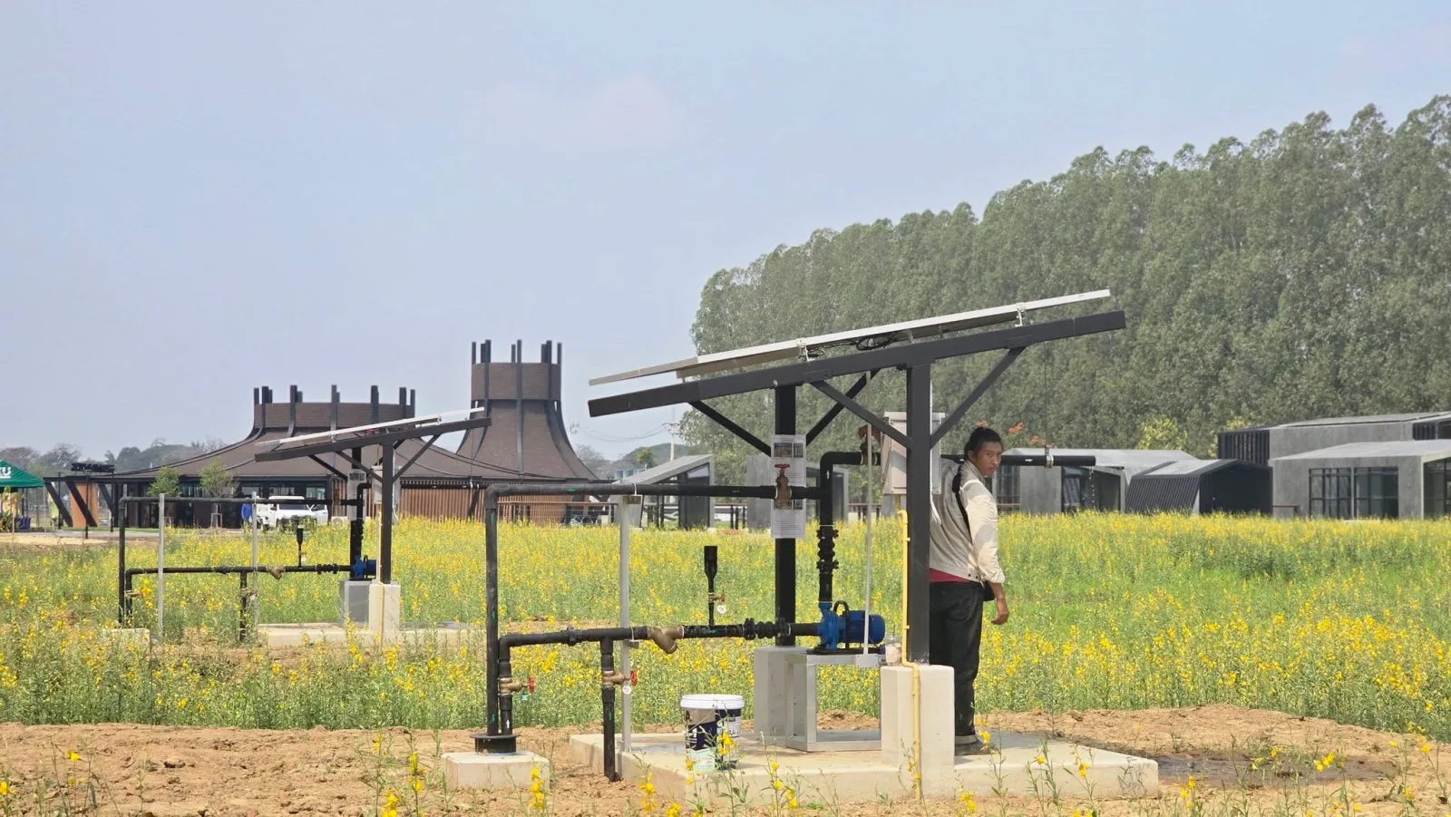 Rice Science Center Holds Training on Using “New Pla Kun” to Strengthen Sustainable Water Management