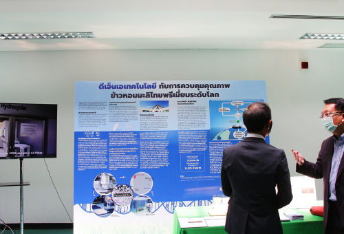 เข้าร่วมจัดแสดงนิทรรศการผลงานวิจัยของมหาวิทยาลัยเกษตรศาสตร์ในการประชุมสภา มก.
