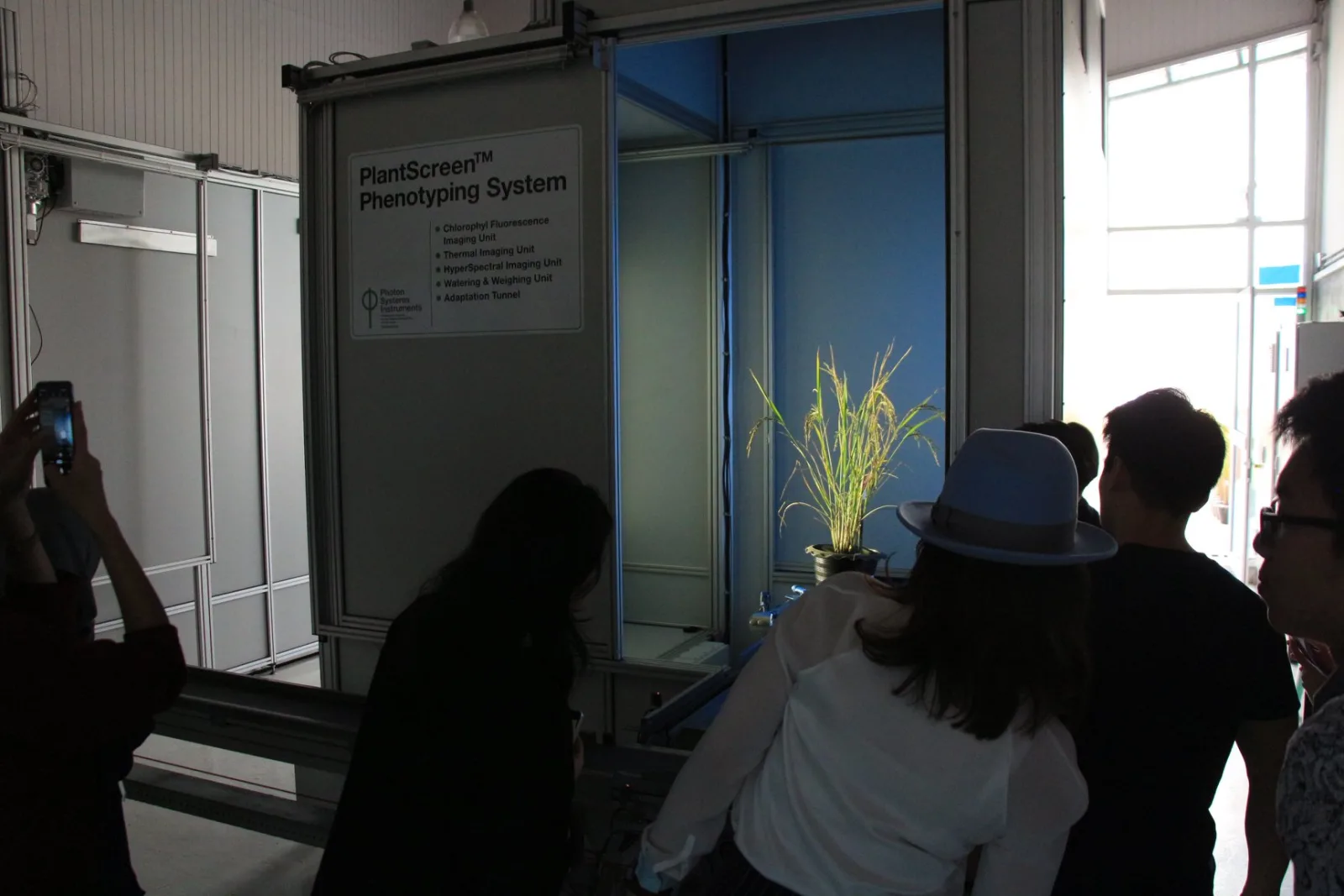 International Students and Researchers Visit Research at the Rice Science Center