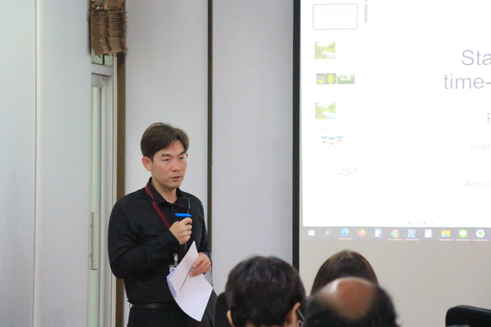 Rice Science Center Holds a Special Lecture “State-space model for time-series data analyses” by an Expert from the University of Tokyo