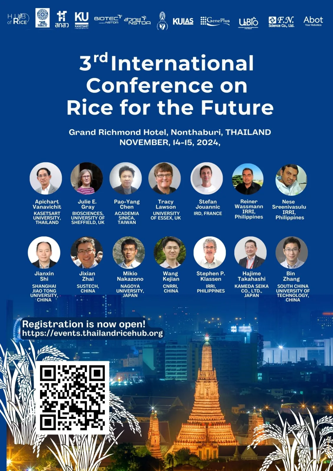 3rd International Conference on Rice for the Future