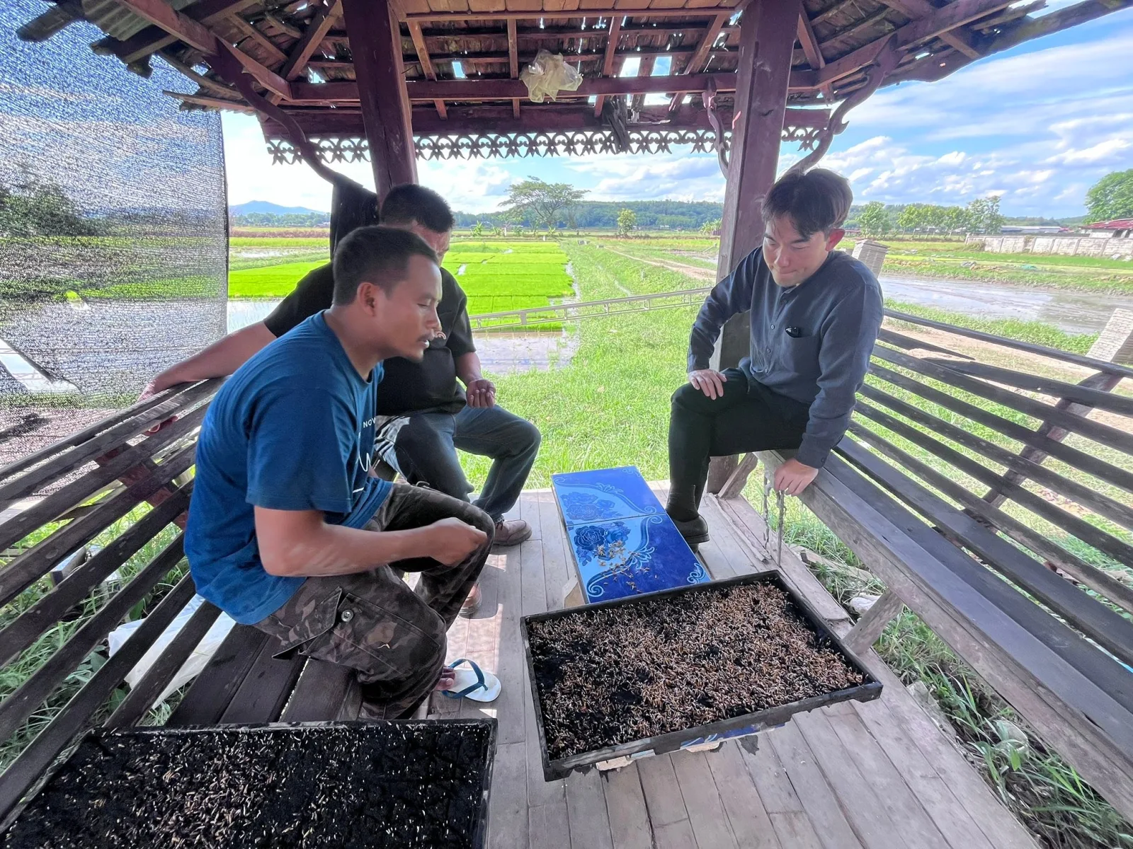 On 24 June 2026, Assoc. Prof. Dr. Siwaret Arikit, Director of the Rice Science Center, and Mr. Suman Hoimala, agricultural officer of the Rice Science Cent…