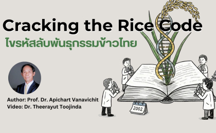 Cracking the Rice Code การถอดรหัสพันธุกรรมข้าว